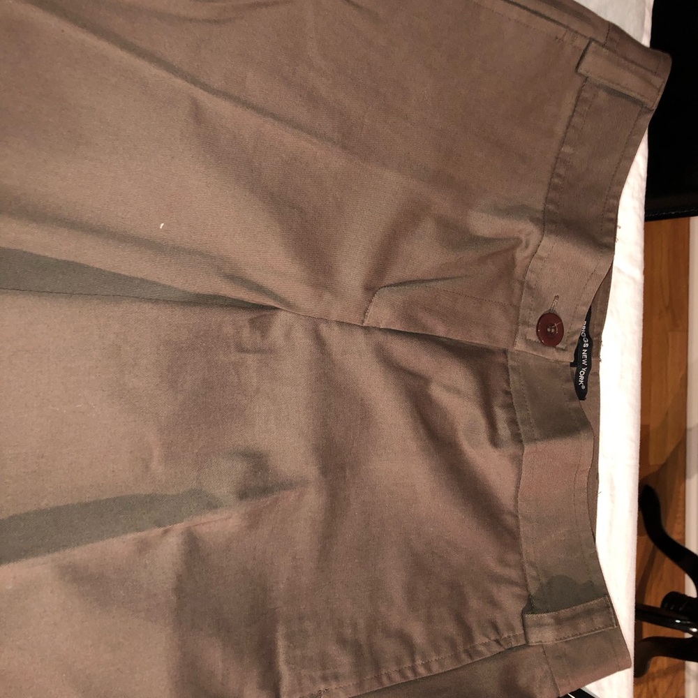 NWT Coffee brown colored pants size 14 - Picture 3 of 8